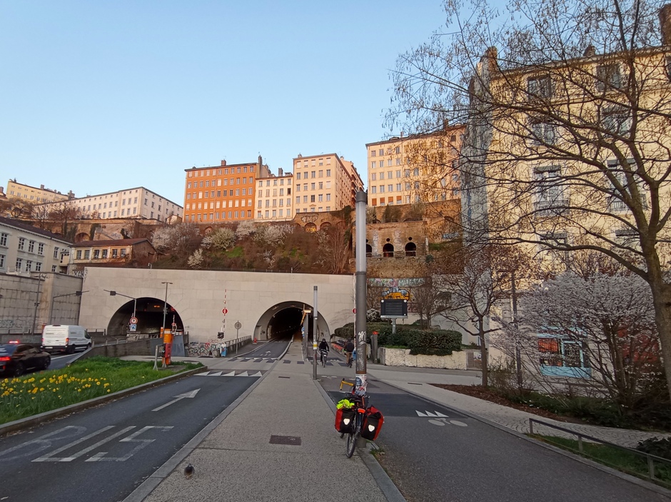 Lyon ; Tunnel de la croix Rousse