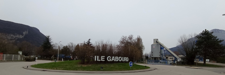 Voreppe : Ile Gabourd, lieu de Bivouac