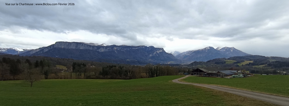 Vue sur la Chartreuse