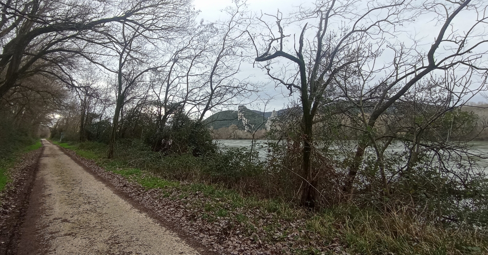 ViaRhôna bis, côté EST, de Viviers à Donzère