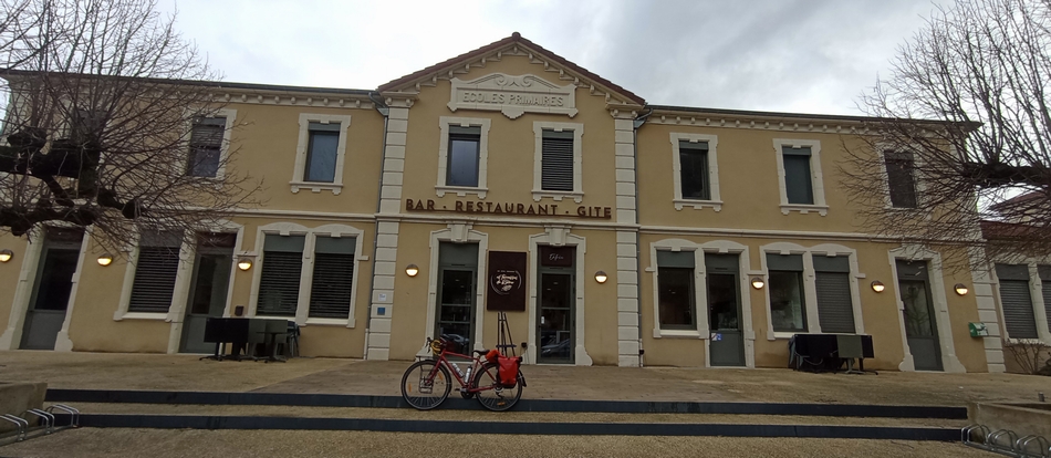 Pause déjeuner à Baix