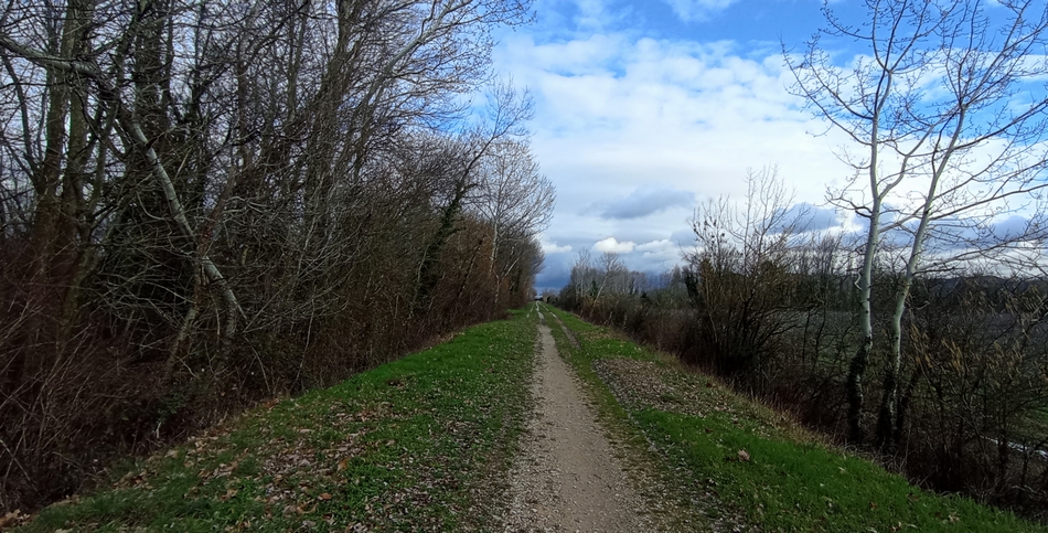 Déviation le long de la Drôme, direction Loriol
