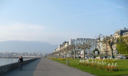 Quais du Mont blanc de Gen&egrave;ve