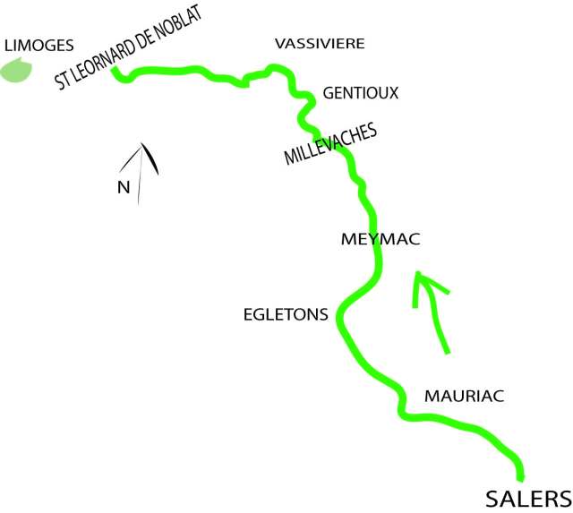 De salers &agrave; saint L&eacute;ornard de Noblat
