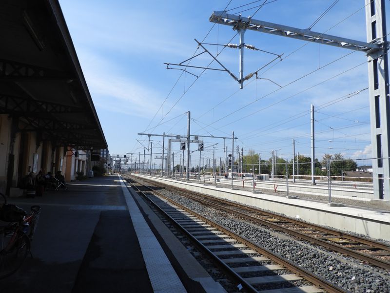 Gare d'Annemasse en pleine rénovation 2018