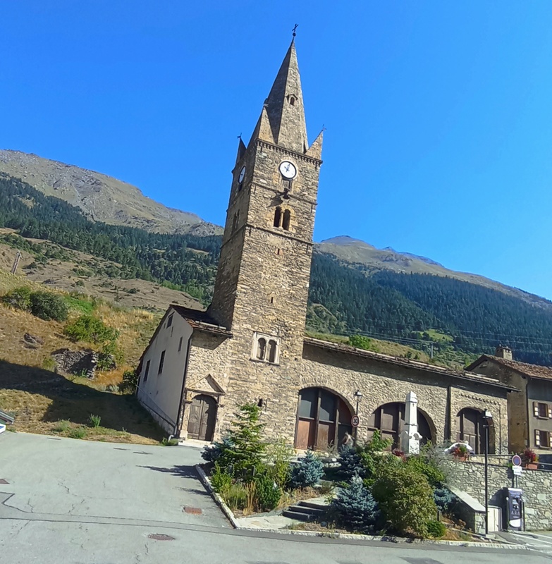 Eglise de l'Assomption de la Vierge à Lanslebourg (Haute Maurienne)