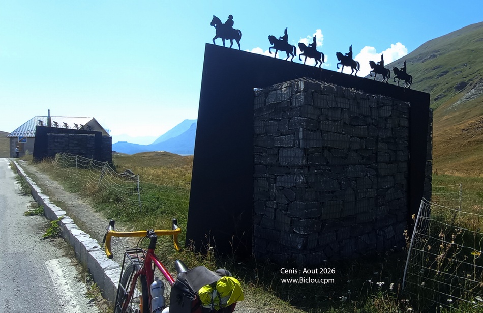 Renato au col du Mont cenis en 2026 comme sa Mamie en 1983