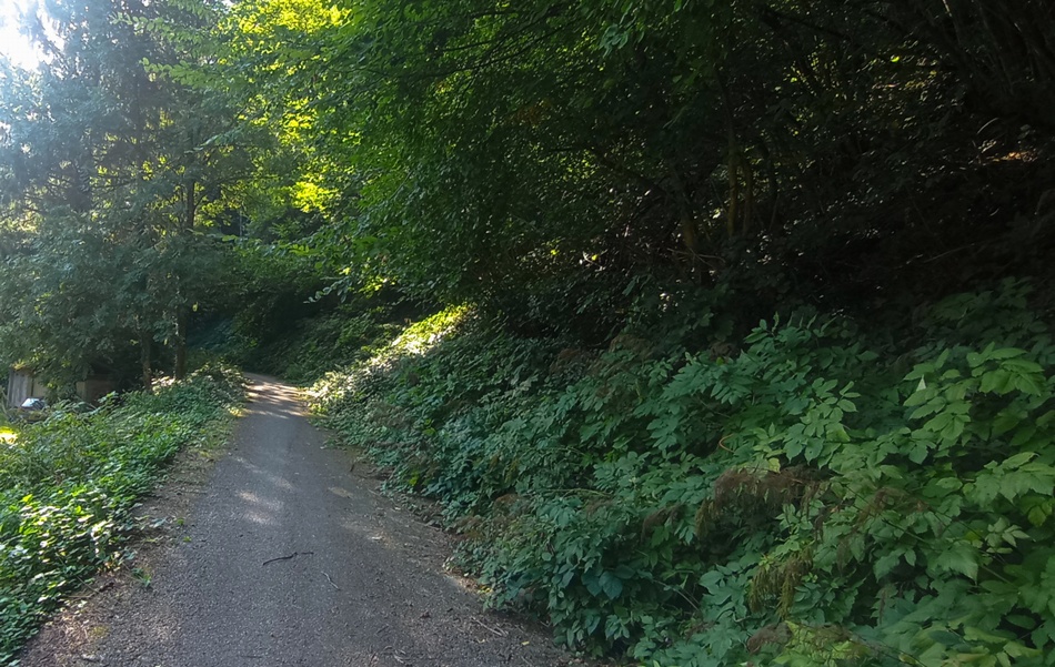 Passage à La croix d'Aiguebelle