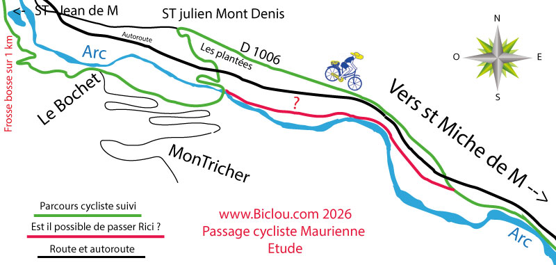 carte passage st jean de maurienne st michel étude 2026